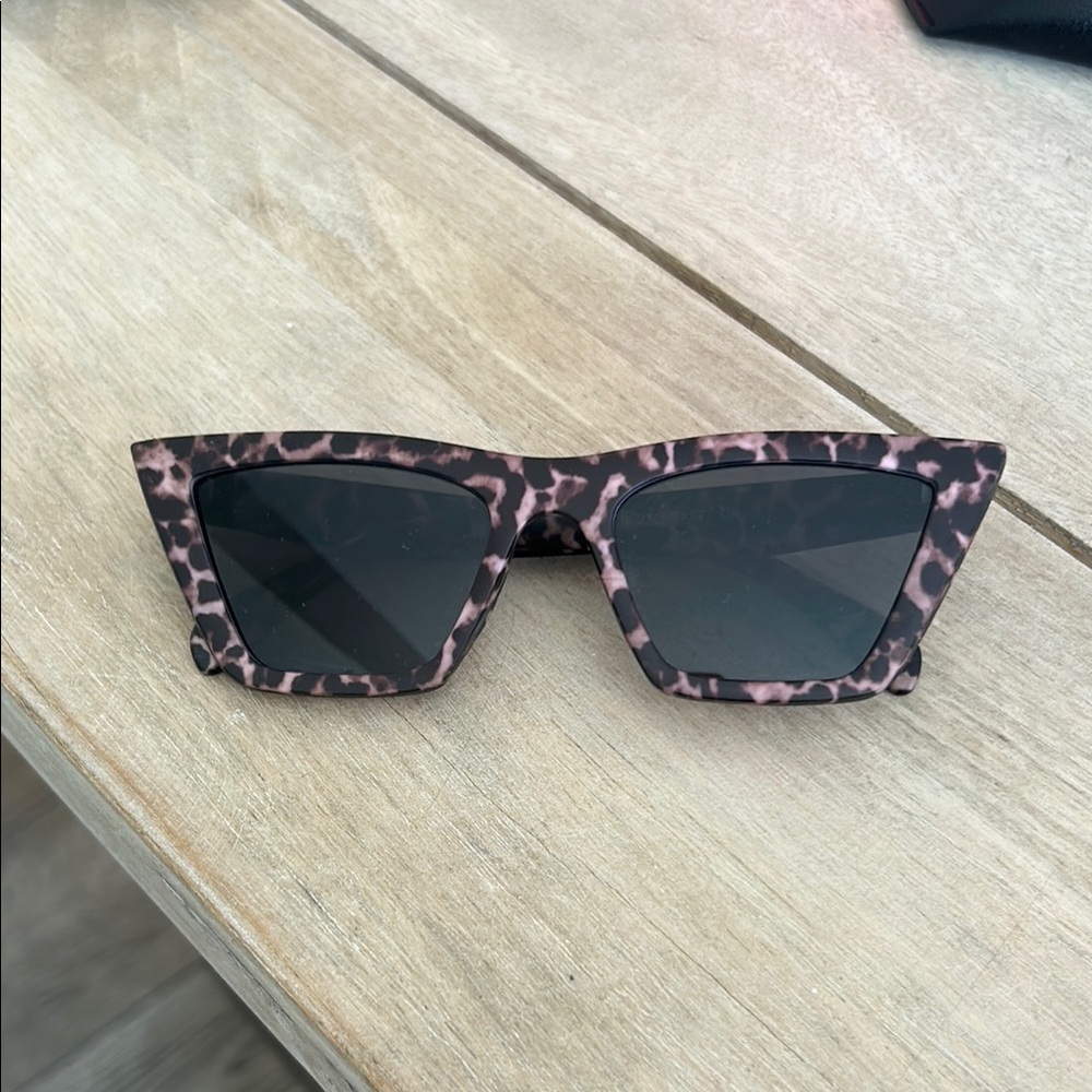 Leopard Print Sunglasses